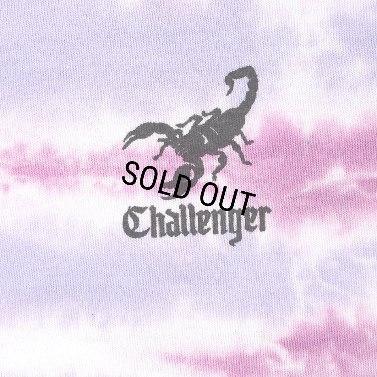 画像3: CHALLENGER/TIE DYE SCORPION TEE（LT PURPLE）［タイダイT-25春夏］ (3)