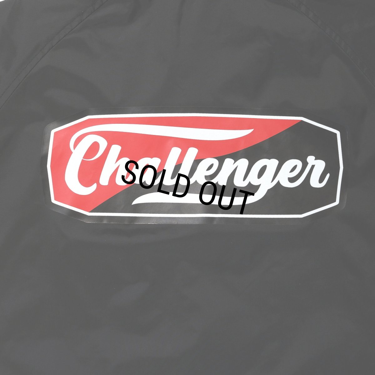 画像6: CHALLENGER/TWO TONE LOGO COACH JACKET（BLACK）［ツートーンロゴコーチJKT-25春夏］ (6)