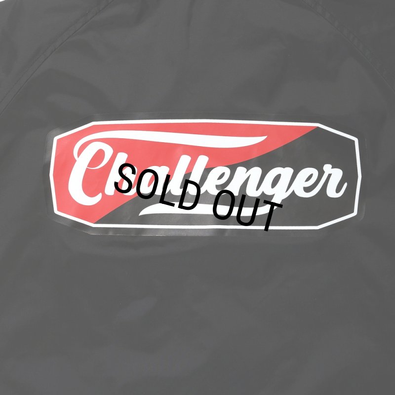 CHALLENGER/TWO TONE LOGO COACH JACKET（BLACK）［ツートーンロゴ