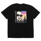 CHALLENGER/CIGAR POCKET TEE（BLACK）［プリントポケT-25春夏］