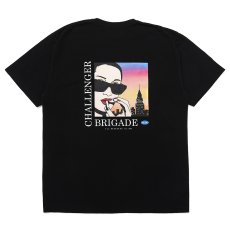 画像1: CHALLENGER/CIGAR POCKET TEE（BLACK）［プリントポケT-25春夏］ (1)