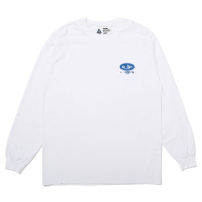 画像1: CHALLENGER/L/S ROSE BANDANA TEE（WHITE）［プリント長袖T-25春夏］