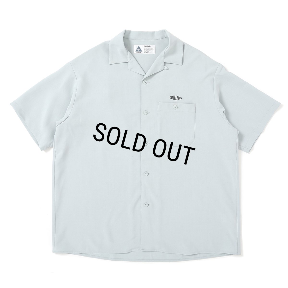 画像1: CHALLENGER/S/S PANAMA SHIRT（MINT）［パナマシャツ-25春夏］ (1)