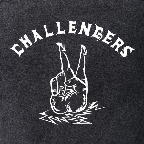 他の写真3: CHALLENGER/PIGMENT PEACE TEE（PEPPER BLACK）［ピグメント染めプリントT-25春夏］