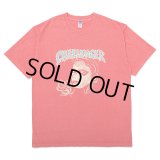 CHALLENGER/PUNK GIRL TEE（LT CHERRY）［ピグメント染めプリントT-25春夏］