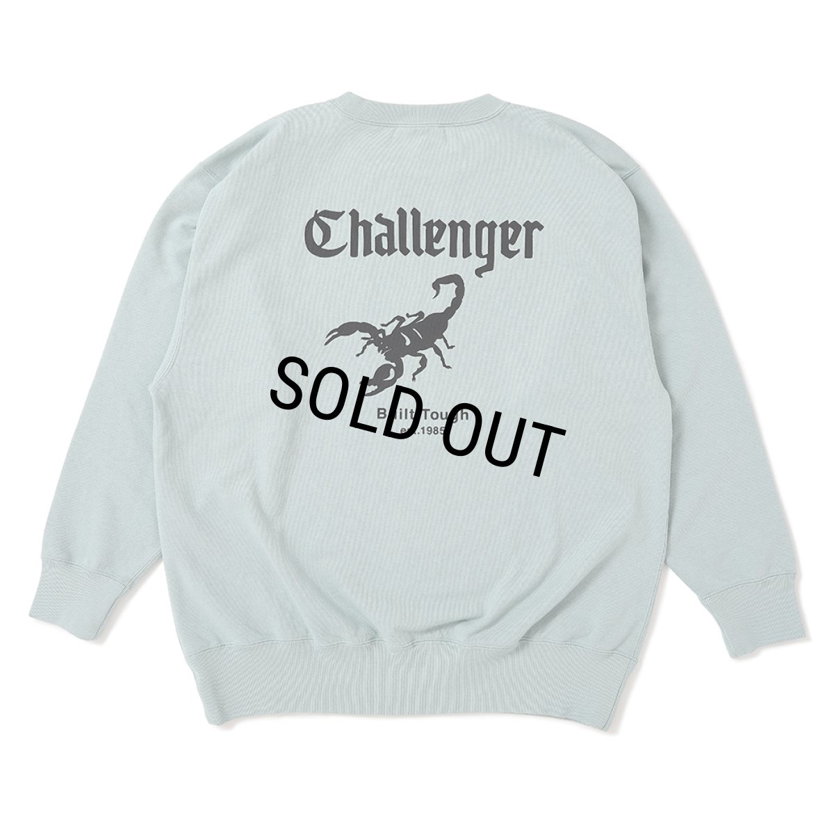 画像1: CHALLENGER/SCORPION C/N SWEAT（MINT）［クルーネックスウェット-25春夏］ (1)
