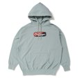 画像1: CHALLENGER/TWO TONE LOGO HOODIE（MINT）［プルオーバーパーカー-25春夏］ (1)