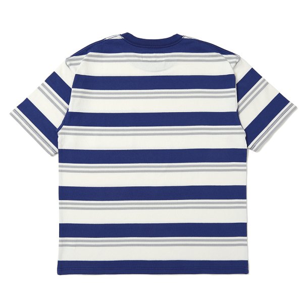 画像2: CHALLENGER/S/S BORDER TEE（BLUE/WHITE）［ボーダーT-25春夏］