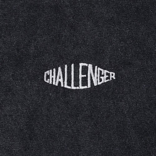 他の写真3: CHALLENGER/PIGMENT LOGO TEE（PEPPER BLACK）［ピグメント染め刺繍T-25春夏］