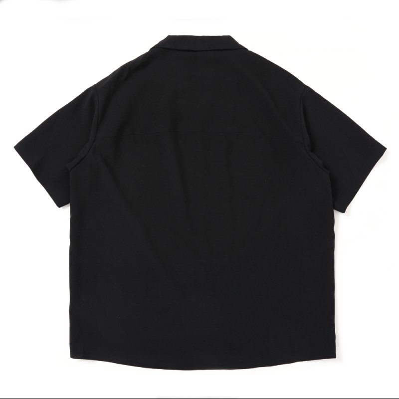 画像2: CHALLENGER/S/S PANAMA SHIRT（BLACK）［パナマシャツ-25春夏］
