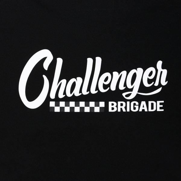 画像4: CHALLENGER/CHECKER LOGO TEE（BLACK）［プリントT-25春夏］