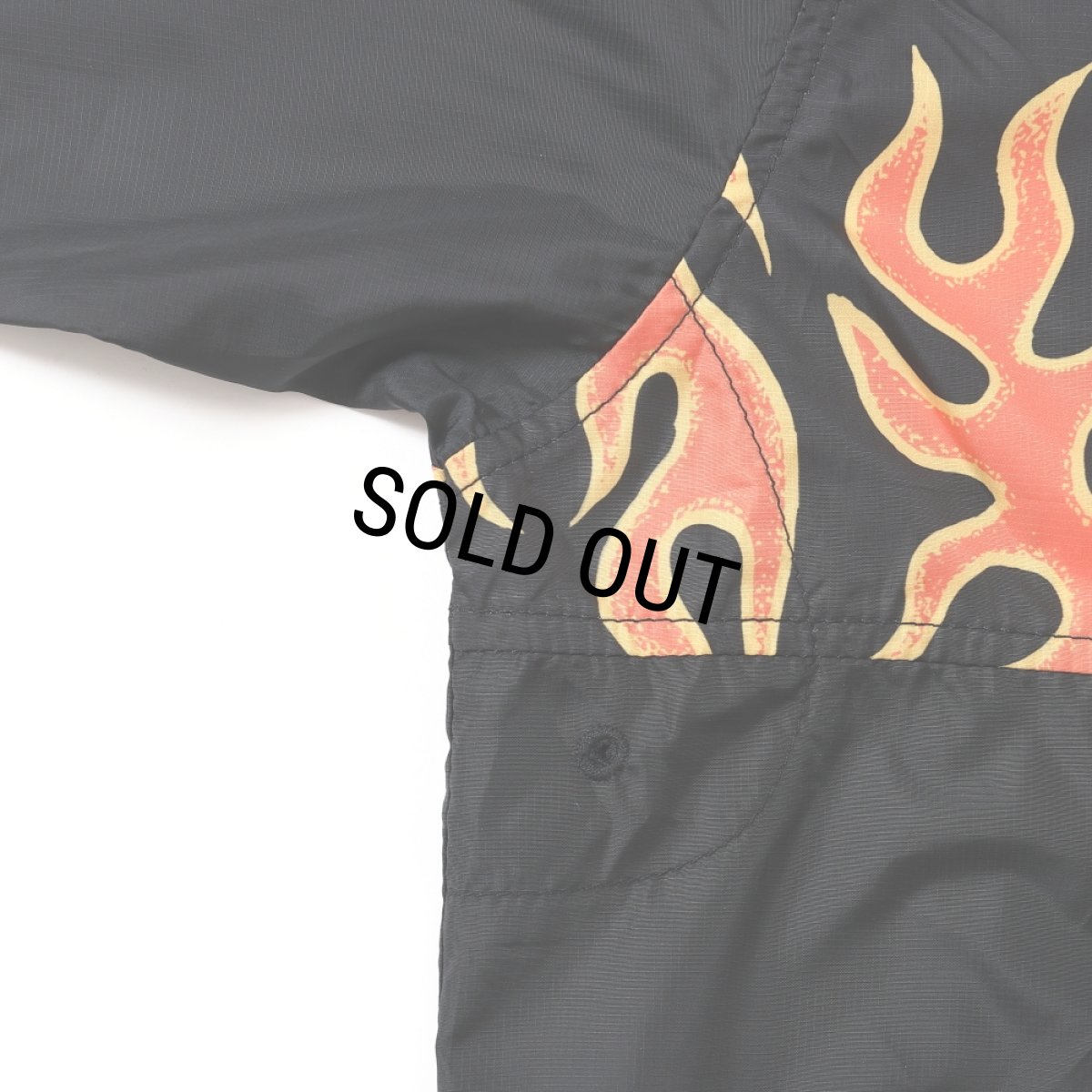 画像5: CHALLENGER/PACKABLE FIRE ANORAK（ORANGE/BLACK）［パッカブルファイヤーアノラック-25春夏］ (5)