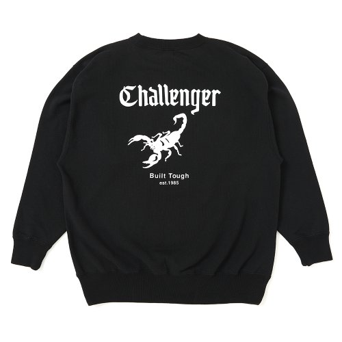 他の写真2: CHALLENGER/SCORPION C/N SWEAT（BLACK）［クルーネックスウェット-25春夏］