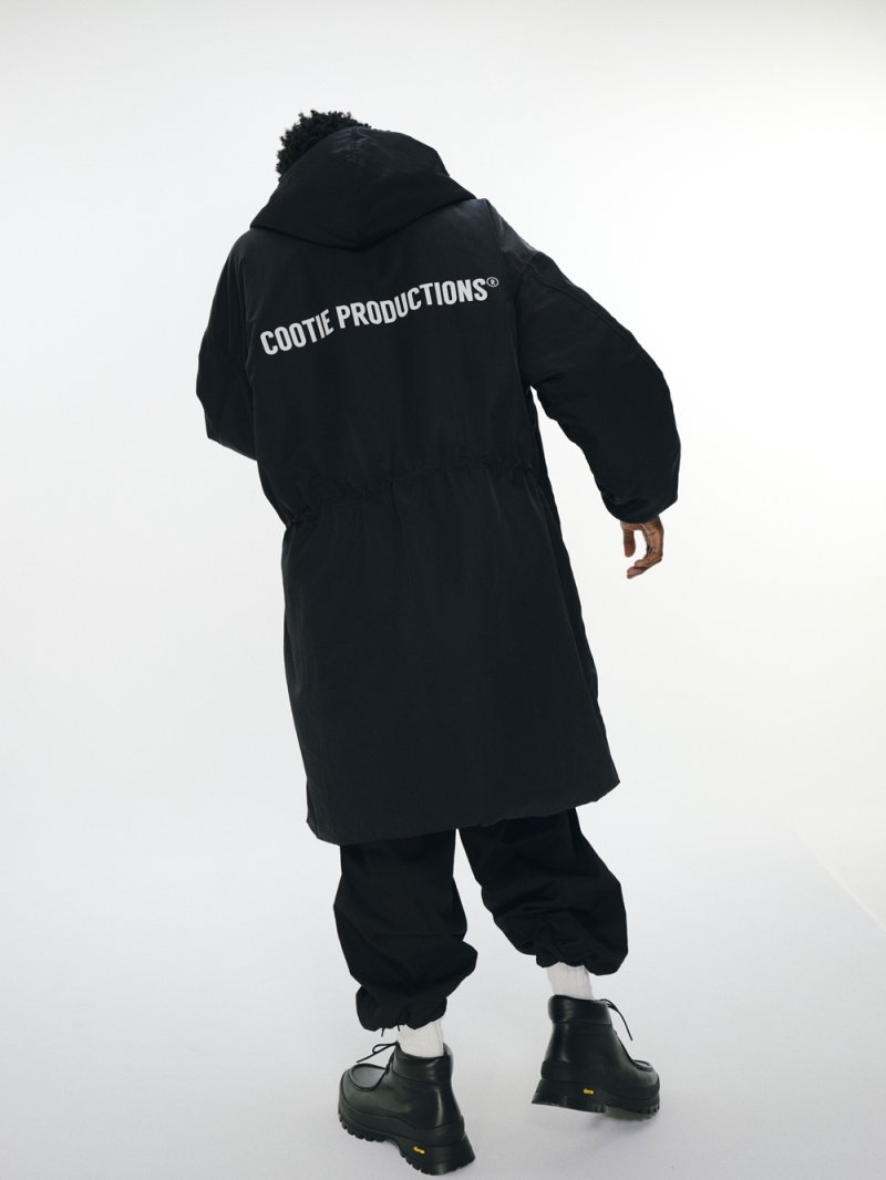 画像3: COOTIE PRODUCTIONS/Error Fit Padded Bench Coat（Black）［エラーフィットベンチコート-24秋冬］