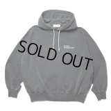 COOTIE PRODUCTIONS/Pigment Dyed Open End Yarn Sweat Hoodie（Black）［ピグメントダイスウェットフーディー-24秋冬］