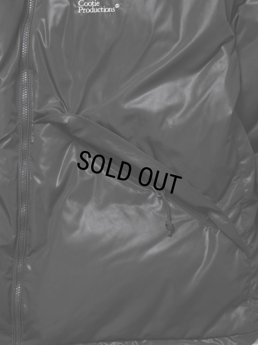 画像4: COOTIE PRODUCTIONS/Glossy Shell Down Jacket（Black）［グロッシーシェルダウンJKT-24秋冬］ (4)