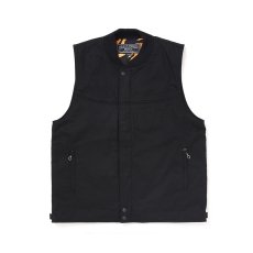 画像1: CHALLENGER/DERBY VEST（BLACK）［ダービーベスト-25春夏］ (1)