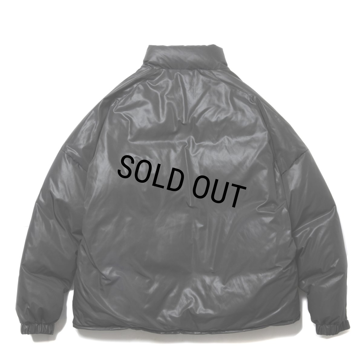 画像2: COOTIE PRODUCTIONS/Glossy Shell Down Jacket（Black）［グロッシーシェルダウンJKT-24秋冬］ (2)
