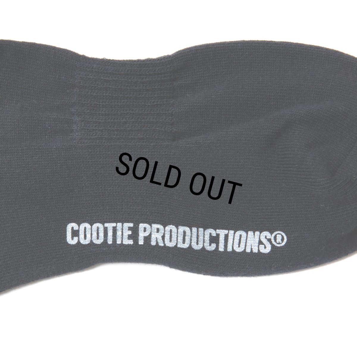 画像3: COOTIE PRODUCTIONS/Raza Middle Socks（Black）［ミドルソックス-24秋冬］ (3)