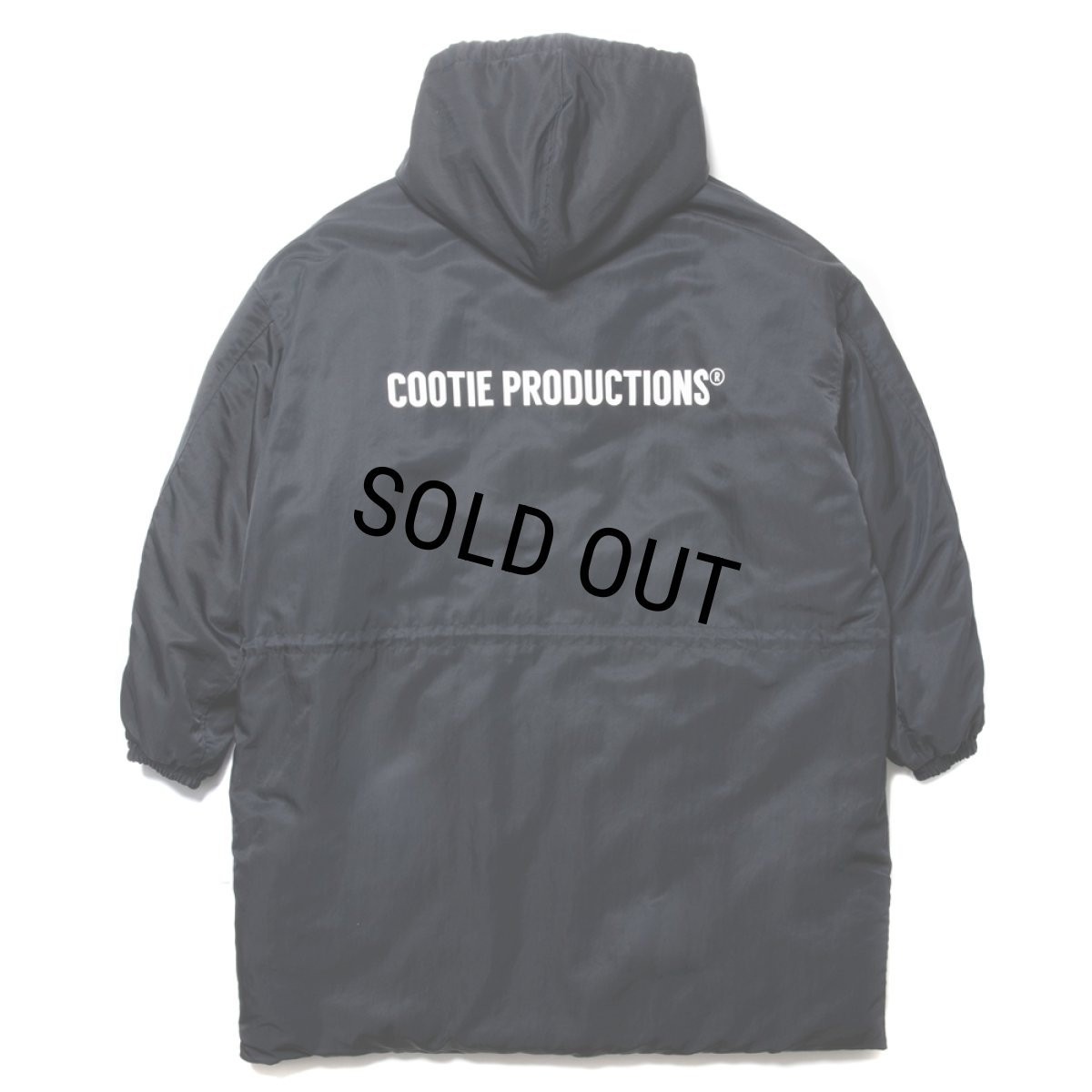 画像2: COOTIE PRODUCTIONS/Error Fit Padded Bench Coat（Black）［エラーフィットベンチコート-24秋冬］ (2)