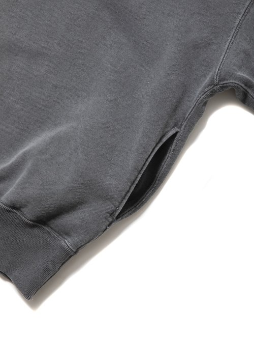 他の写真3: COOTIE PRODUCTIONS/Pigment Dyed Open End Yarn Sweat Crew（Black）［ピグメントダイスウェットクルー-24秋冬］