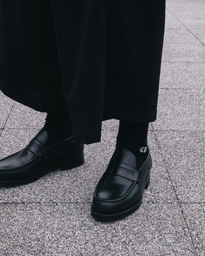 画像3: COOTIE PRODUCTIONS/Raza Middle Socks（Black）［ミドルソックス-24秋冬］