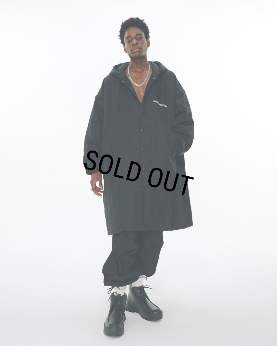 画像7: COOTIE PRODUCTIONS/Error Fit Padded Bench Coat（Black）［エラーフィットベンチコート-24秋冬］ (7)