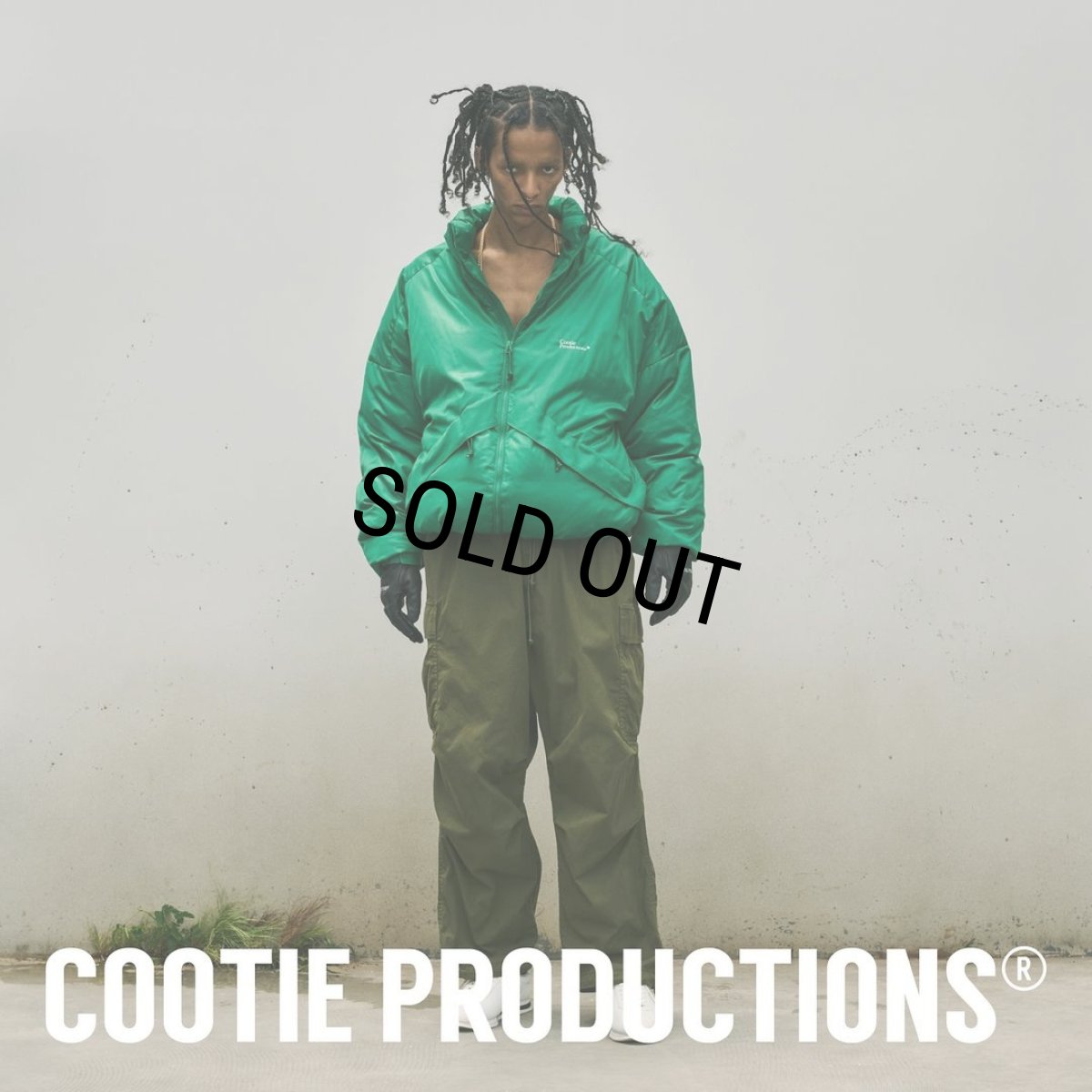 画像3: COOTIE PRODUCTIONS/N/C Weather Cargo Easy Pants（Olive）［カーゴイージーパンツ-24秋冬］ (3)