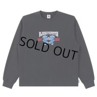 BlackEyePatch/HERALDIC COLLEGE CREW SWEAT（BLACK）