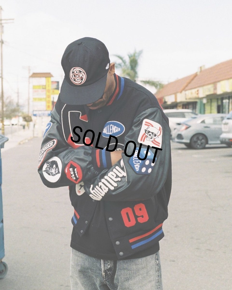 画像13: CHALLENGER/15th VARSITY JACKET（BLACK）［15周年ヴァーシティJKT-24秋冬］ (13)