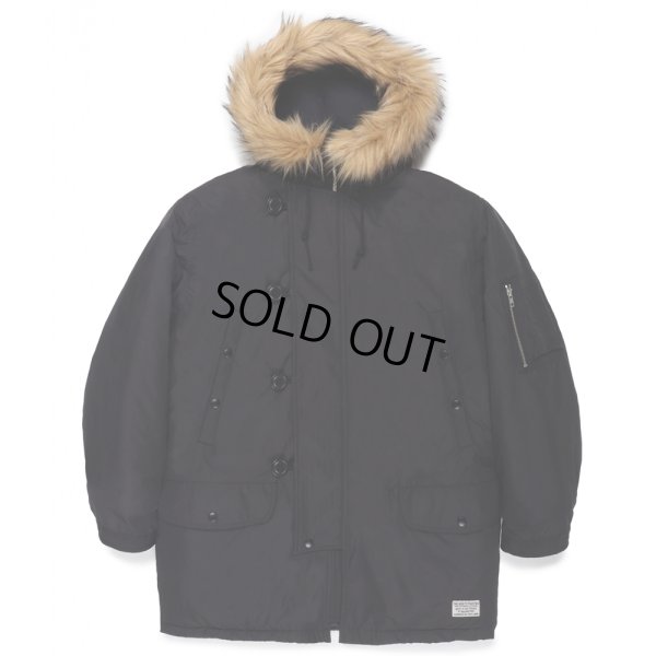 画像1: WACKO MARIA/N-3B FLIGHT JACKET（BLACK）［N-3BフライトJKT-24秋冬］