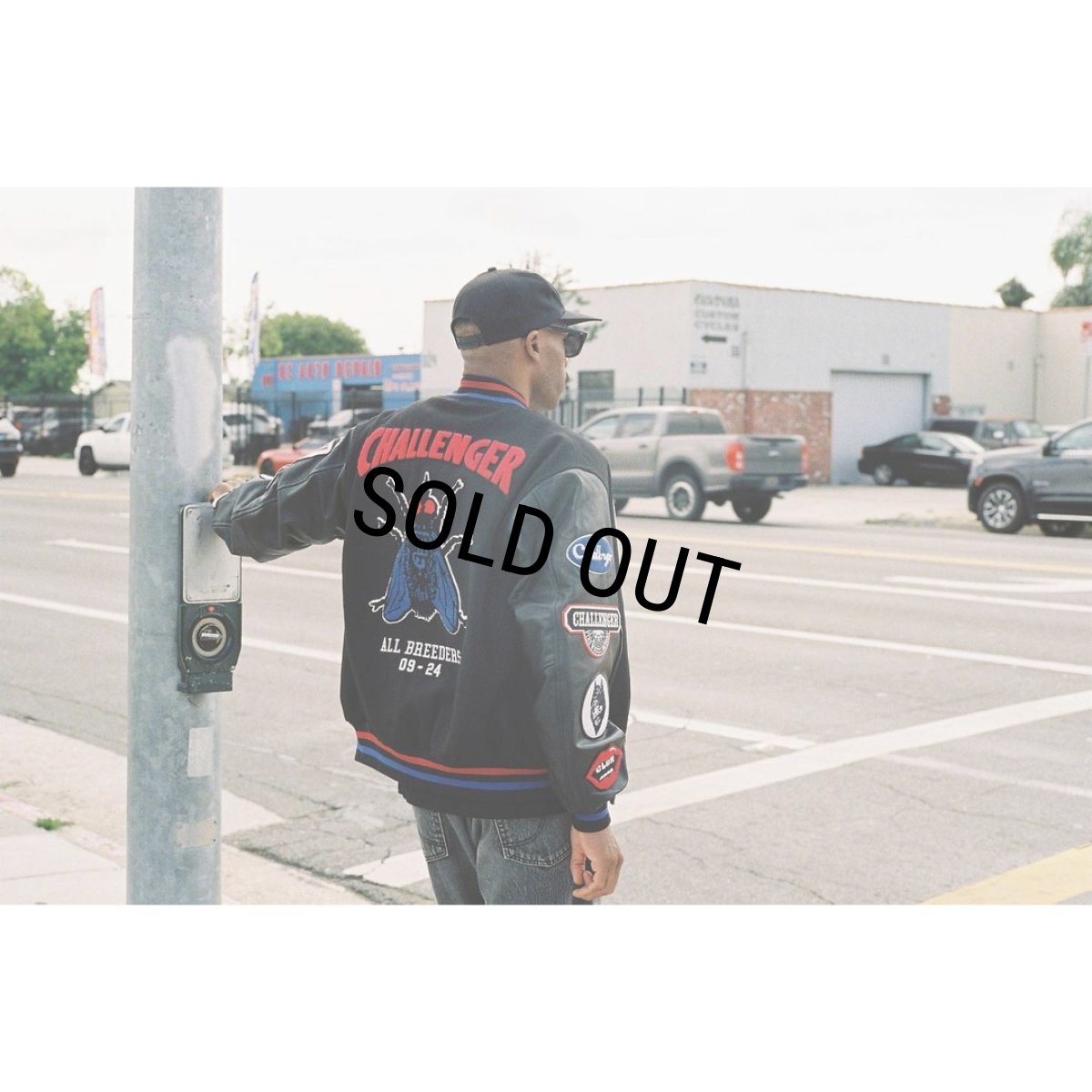 画像15: CHALLENGER/15th VARSITY JACKET（BLACK）［15周年ヴァーシティJKT-24秋冬］ (15)