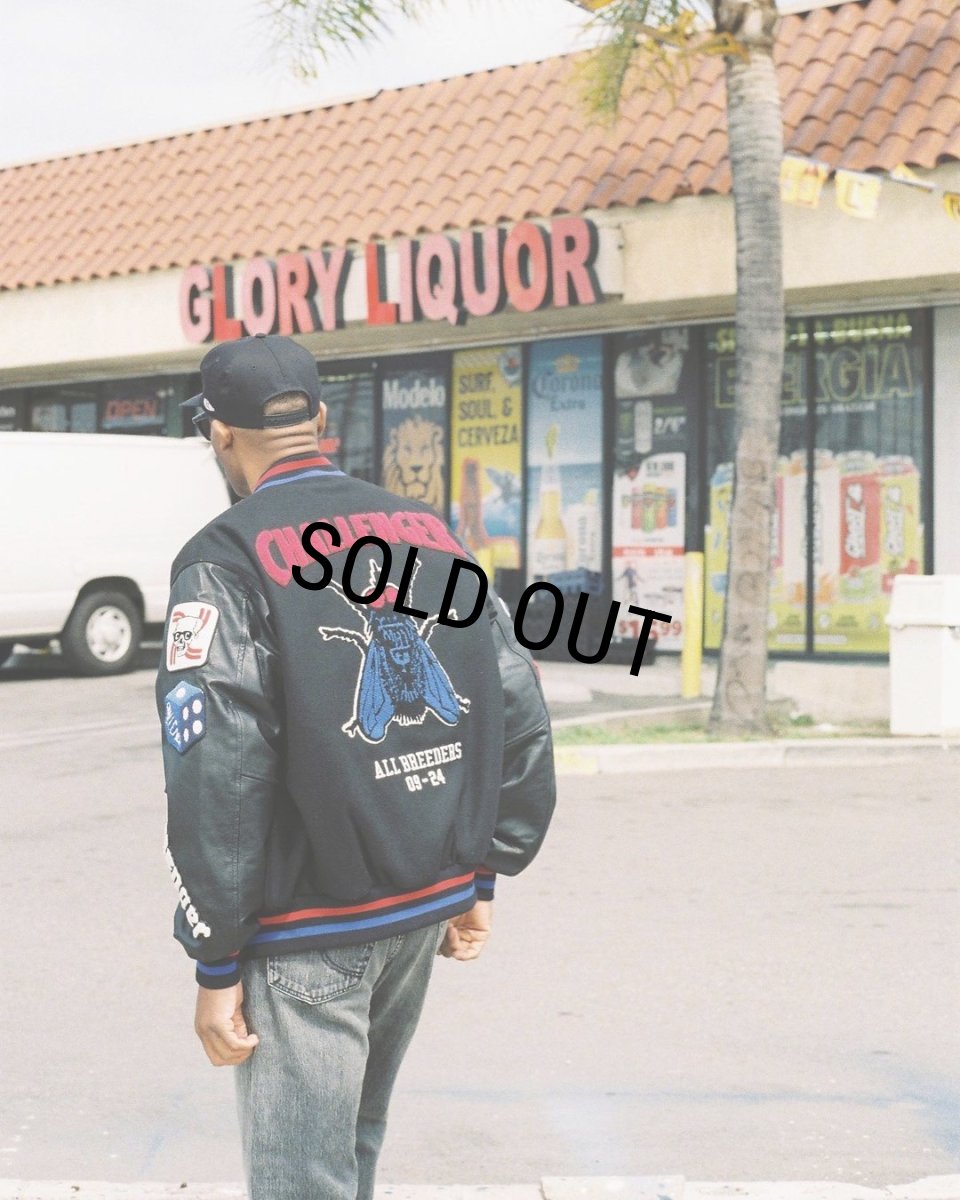 画像12: CHALLENGER/15th VARSITY JACKET（BLACK）［15周年ヴァーシティJKT-24秋冬］ (12)