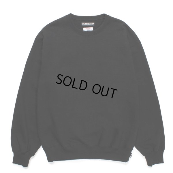 画像2: WACKO MARIA/WOLF'S HEAD / HEAVY WEIGHT SWEAT SHIRT（BLACK）［クルーネックスウェット-24秋冬］