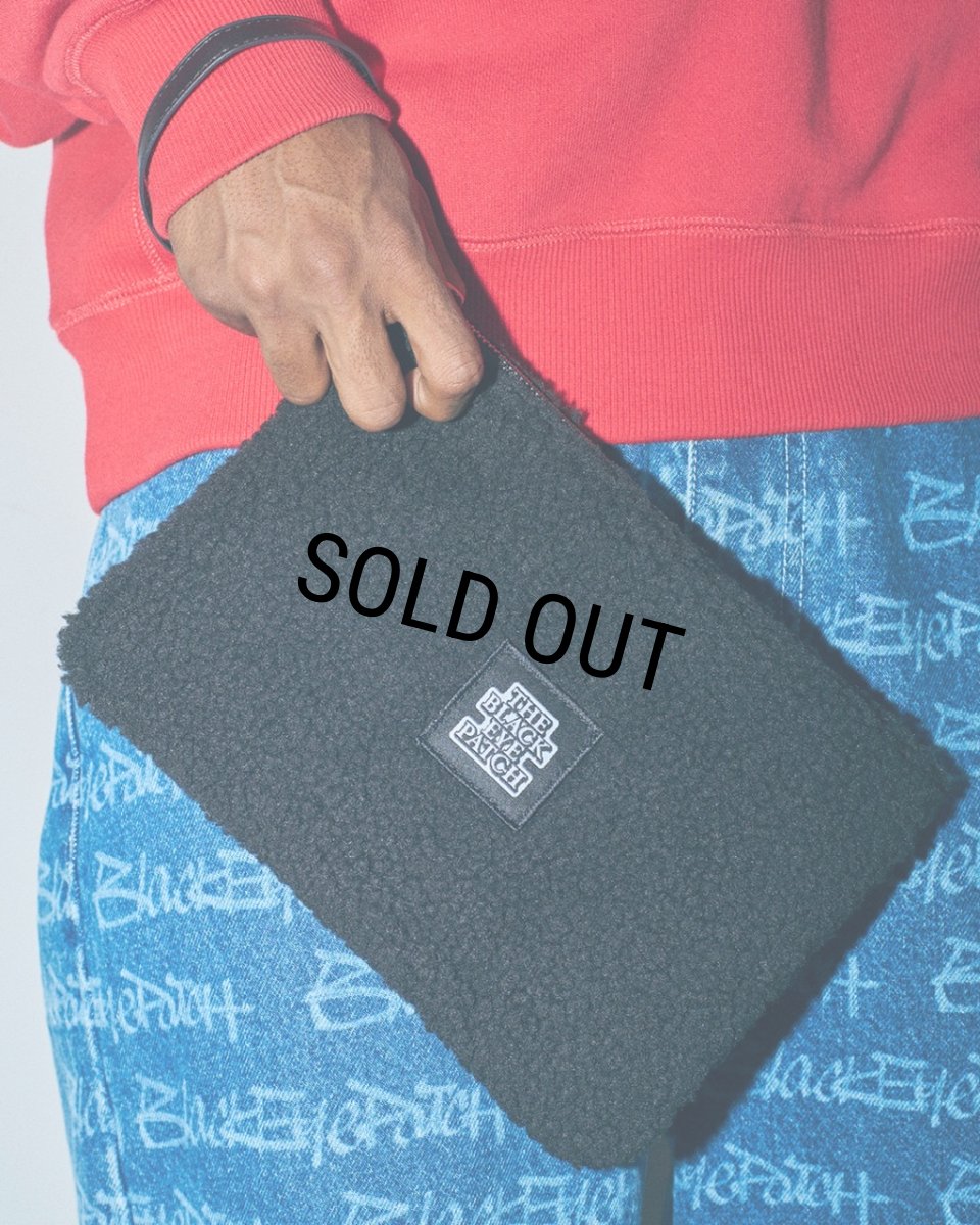 画像3: BlackEyePatch/OG LABEL BOA CLUTCH BAG（BLACK） (3)