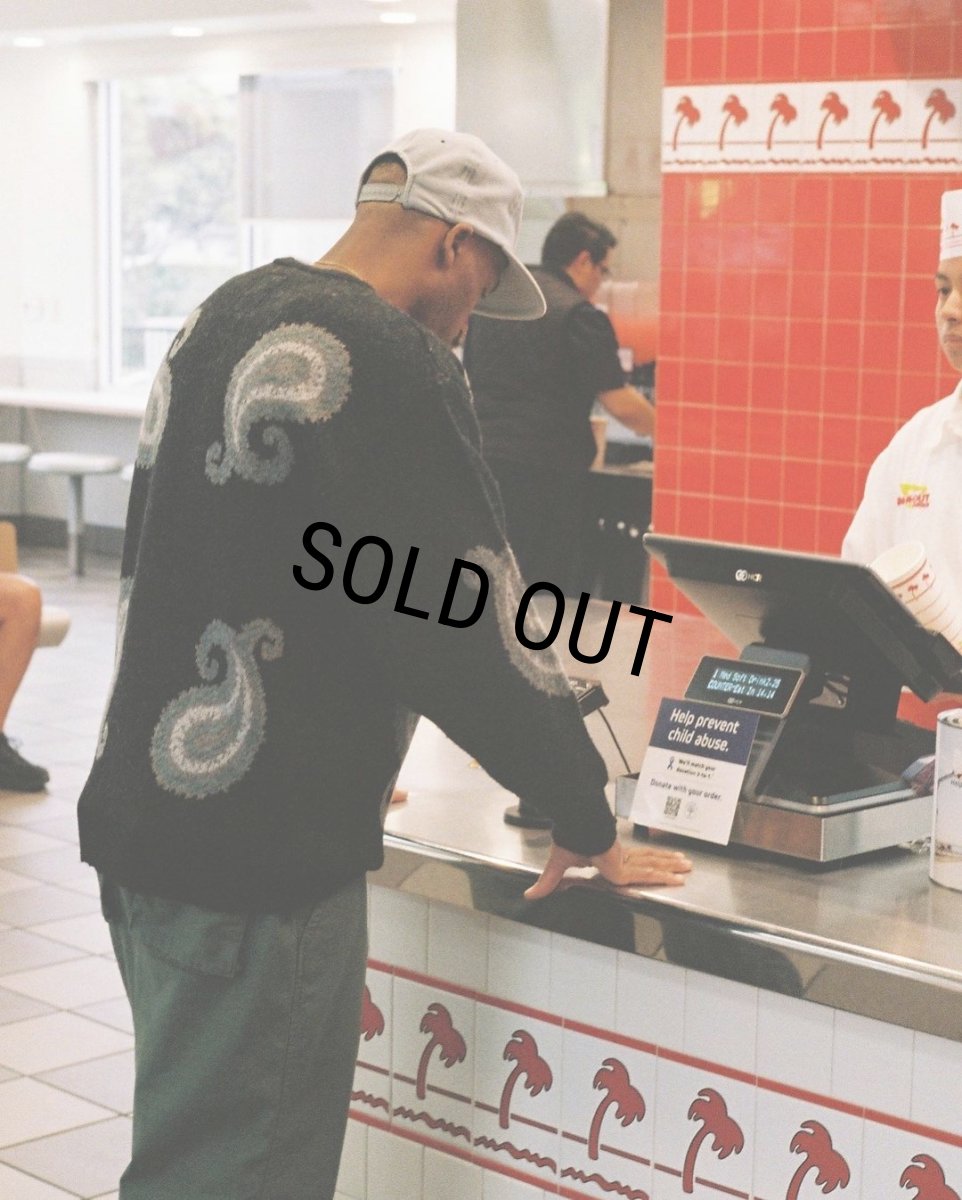 画像6: CHALLENGER/BAR LOGO FLEECE CAP（BLACK）［バーロゴフリースキャップ-24秋冬］ (6)