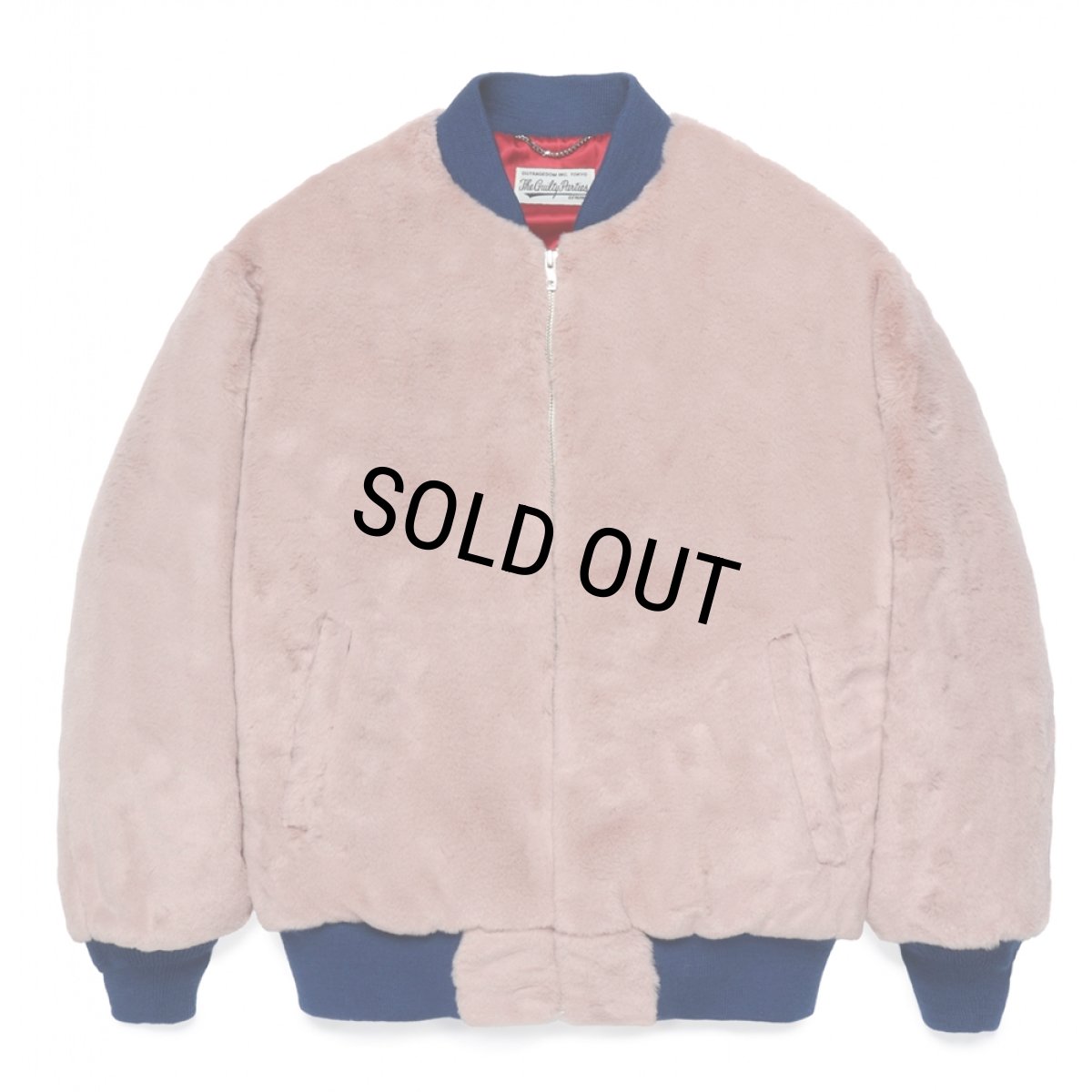 画像2: WACKO MARIA/WOLF'S HEAD / FUR SKA JACKET（PINK）［ファースカJKT-24秋冬］ (2)