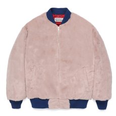 画像2: WACKO MARIA/WOLF'S HEAD / FUR SKA JACKET（PINK）［ファースカJKT-24秋冬］ (2)