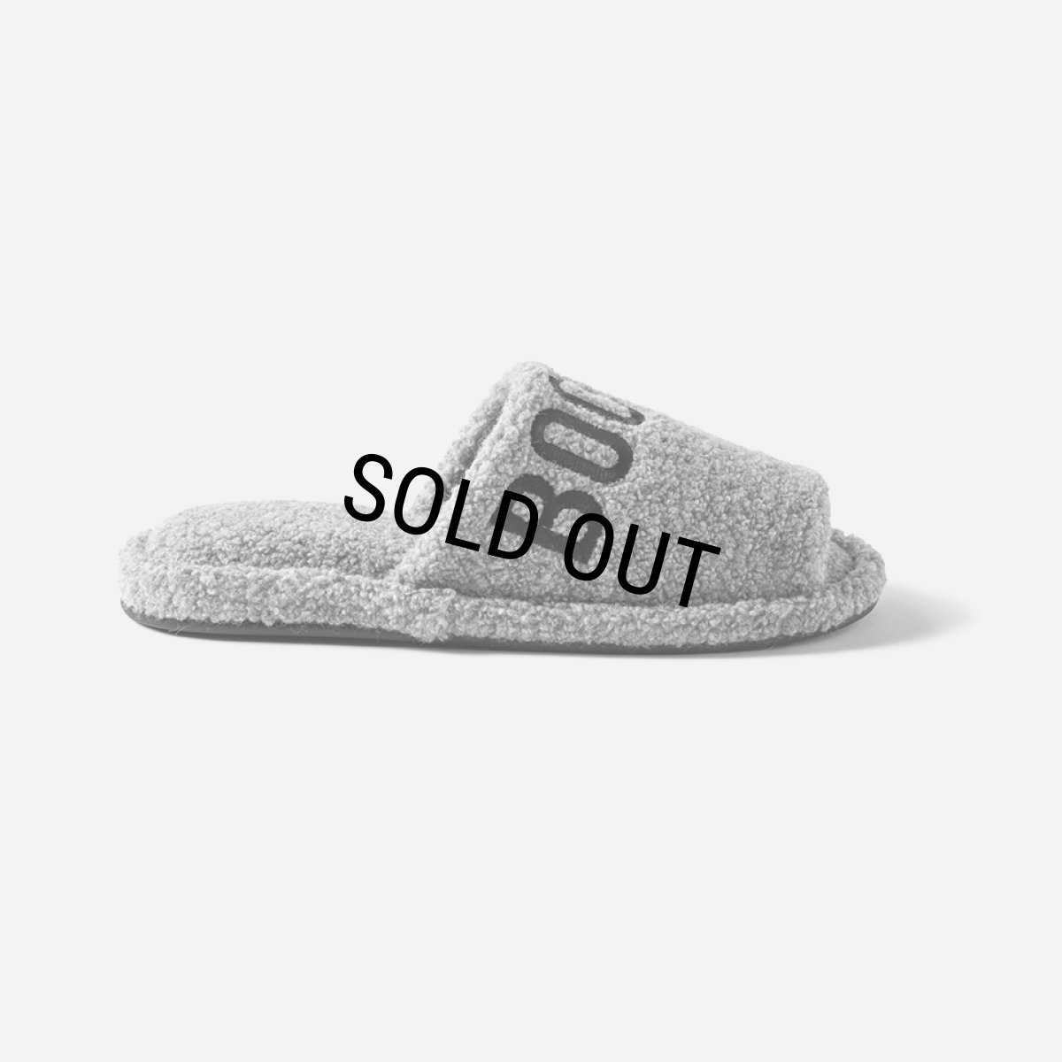 画像7: TIGHTBOOTH/LABEL LOGO BOA SANDAL（Grey）［ルームボアサンダル-24秋冬］ (7)