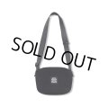 BlackEyePatch/OG LABEL CORDUROY SHOULDER BAG（BLACK）