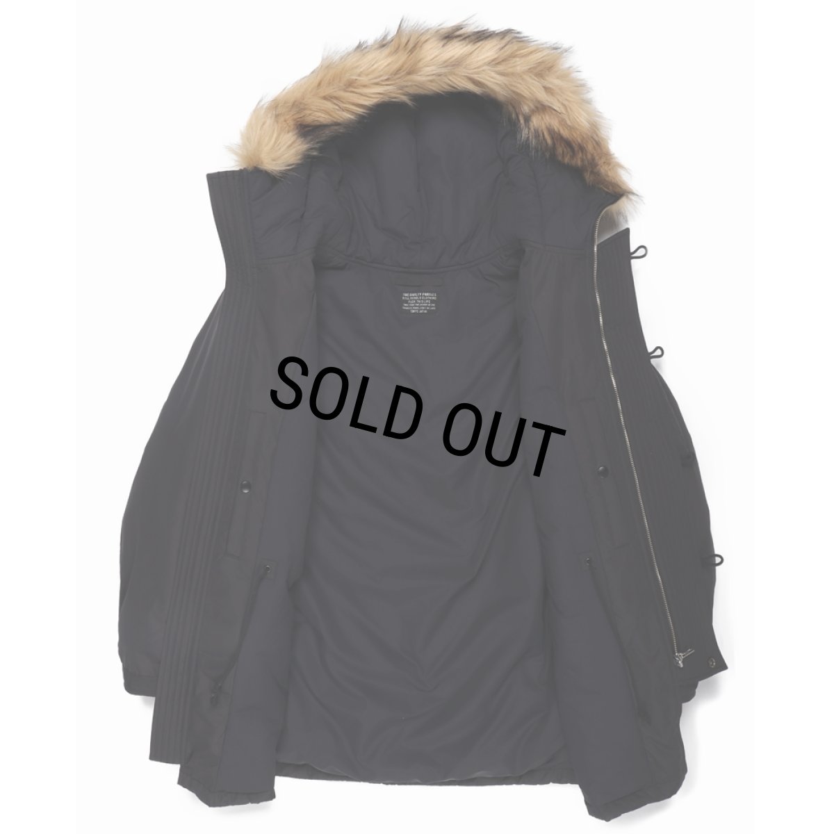 画像2: WACKO MARIA/N-3B FLIGHT JACKET（BLACK）［N-3BフライトJKT-24秋冬］ (2)