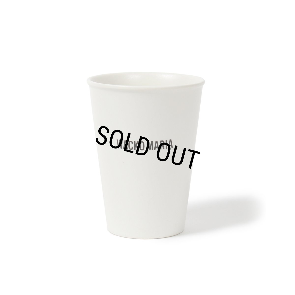 画像1: WACKO MARIA/CERAMIC CUP（WHITE）［セラミックカップ-24秋冬］ (1)