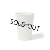 WACKO MARIA/CERAMIC CUP（WHITE）［セラミックカップ-24秋冬］