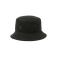 画像1: 【30%OFF】CALEE/FAUX SUEDE BUCKET HAT（BLACK）［フェイクスウェードバケットハット-24秋冬］ (1)
