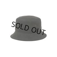 【30%OFF】CALEE/FAUX SUEDE BUCKET HAT（BLACK）［フェイクスウェードバケットハット-24秋冬］