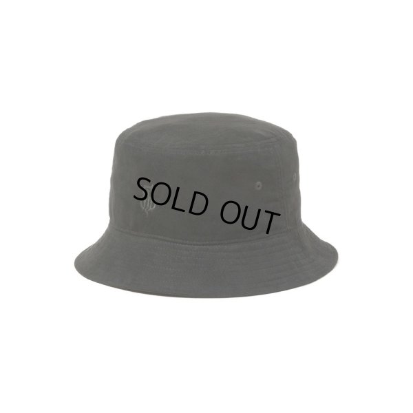 画像1: 【30%OFF】CALEE/FAUX SUEDE BUCKET HAT（BLACK）［フェイクスウェードバケットハット-24秋冬］
