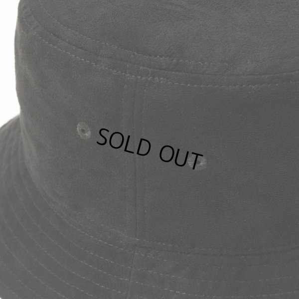画像5: 【30%OFF】CALEE/FAUX SUEDE BUCKET HAT（BLACK）［フェイクスウェードバケットハット-24秋冬］