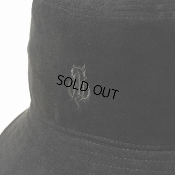 画像4: 【30%OFF】CALEE/FAUX SUEDE BUCKET HAT（BLACK）［フェイクスウェードバケットハット-24秋冬］