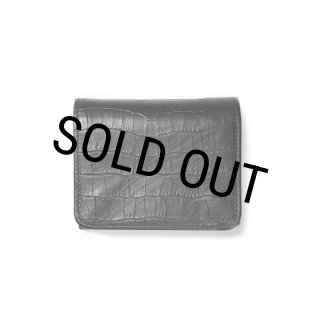 WACKO MARIA/SPEAK EASY / MINI WALLET（CROCODILE EMBOSS）［ミニ