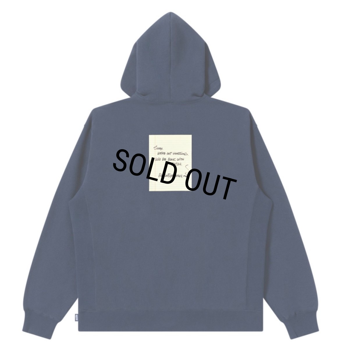 画像2: BlackEyePatch/NOTEPAD OG LABEL HOODIE（NAVY） (2)